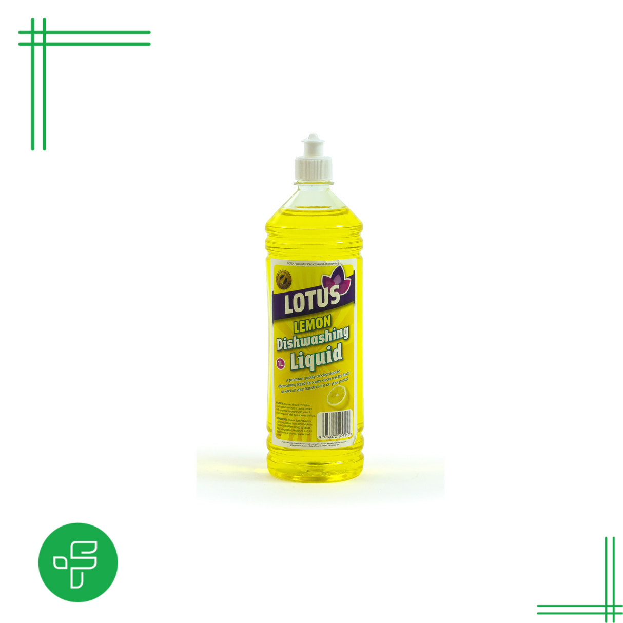 Lotus Dishwash Lemon 1L