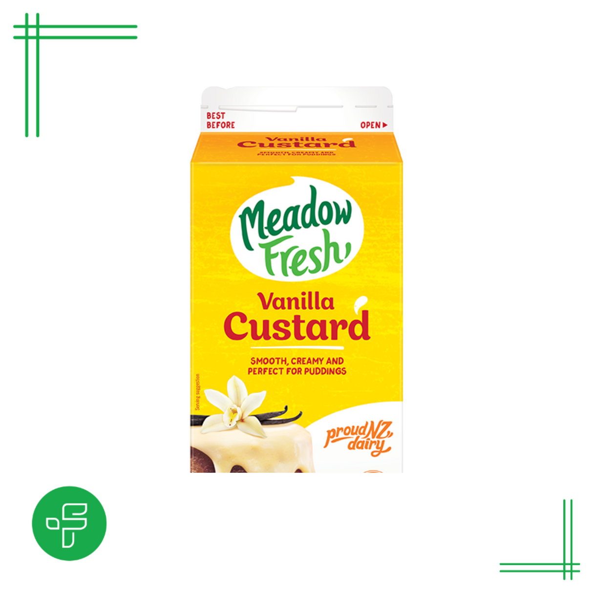 Meadow Fresh Vanilla Custard 600ml