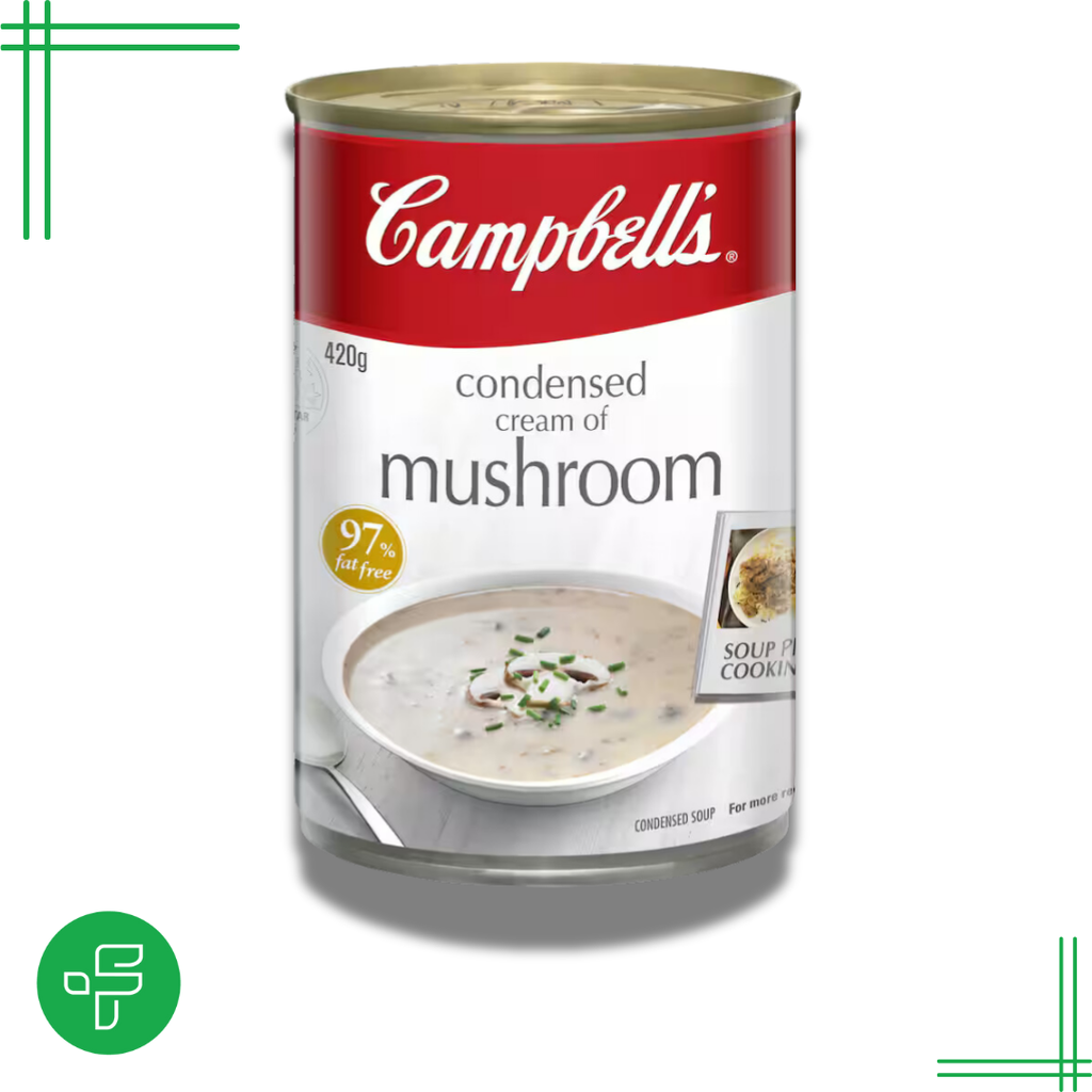 Campbell's Condensed Cream Of Mushroom Soup 420g