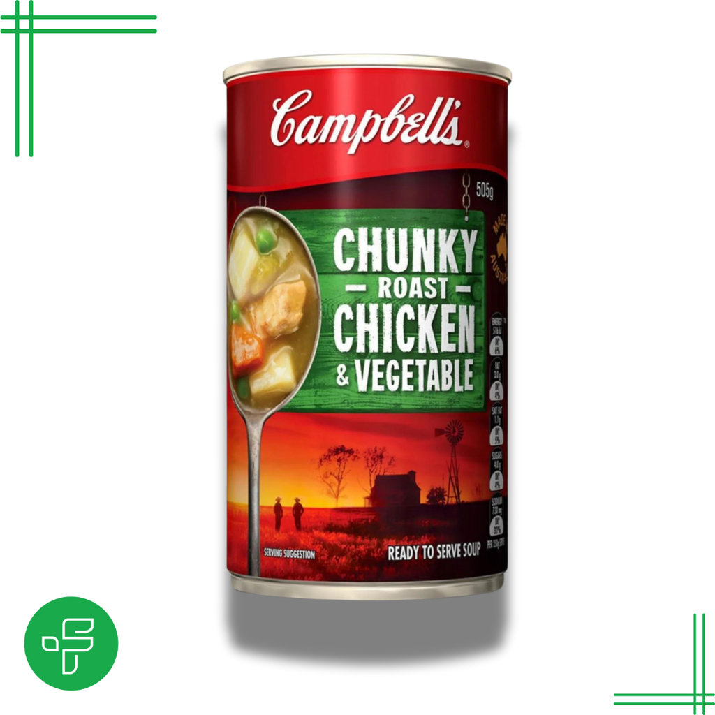 Campbell's Chunky Roast Chicken & Vegetable Soup 505g